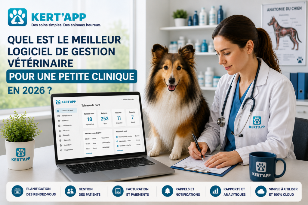 Quel est le meilleur logiciel de gestion de clinique vétérinaire