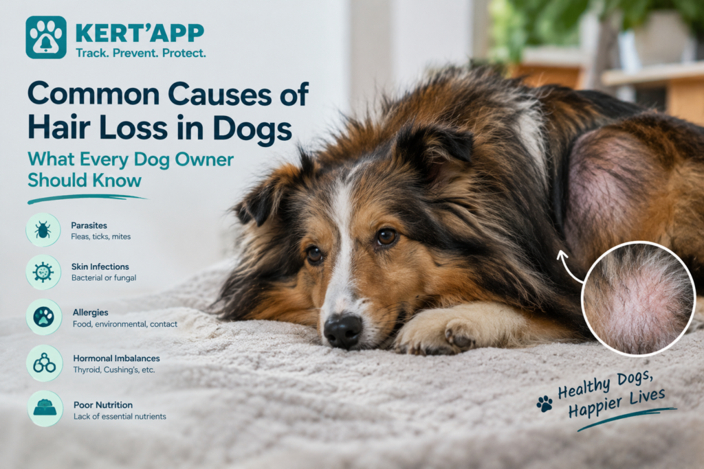 Causes of Hair Loss in Dogs